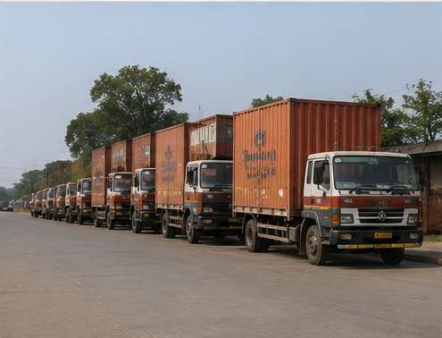 Automotive parts transport
